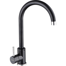 W4998-3-25C смеситель для кухни , оникс/сатин W4998-3-25C смеситель для кухни , оникс/сатин