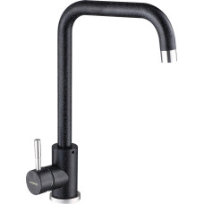 W4998-4-22C смеситель для кухни , черный/сатин