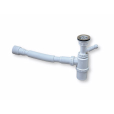Сифон Wisent с выпуском 1-1/4 для умывальника GER009 Сифон Wisent с выпуском 1-1/4 для умывальника GER009