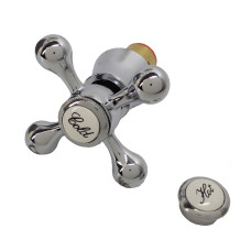 Маховик с кран-буксой для смесителя W002; страна ввоза-КИТАЙ	 Маховик с кран-буксой для смесителя W002; страна ввоза-КИТАЙ