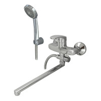 W21022 Смеситель для ванной однорычажный, длинный излив W21022 Смеситель для ванной однорычажный, длинный излив