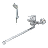 W22234 Смеситель для ванной однорычажный, длинный излив Wisent  W22234 Смеситель для ванной однорычажный, длинный излив Wisent