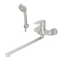 W22243 Смеситель для ванной однорычажный, длинный излив Wisent