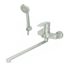 W22243 Смеситель для ванной однорычажный, длинный излив Wisent W22243 Смеситель для ванной однорычажный, длинный излив Wisent