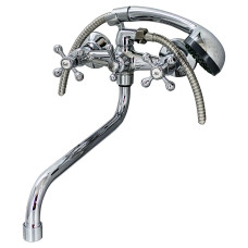 W2365 Cмеситель двухручковый для ванны с круглым изливом Wisent W2365 Cмеситель двухручковый для ванны с круглым изливом Wisent