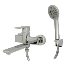 W30112 Смеситель для ванной однорычажный, короткий излив W30112 Смеситель для ванной однорычажный, короткий излив