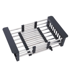 W302644B Коландер раздвижной графит д/мойки WISENT (260-440мм) W302644B Коландер раздвижной графит д/мойки WISENT (260-440мм)