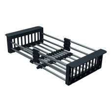 W302644B-BY WIZENT Коландер раздвижной черный для мойки 260-440мм W302644B-BY WIZENT Коландер раздвижной черный для мойки 260-440мм