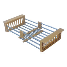 W302644G-BY Коландер раздвижной золотой ( в пакете), д/мойки WIZENT (260-440мм W302644G-BY Коландер раздвижной золотой ( в пакете), д/мойки WIZENT (260-440мм