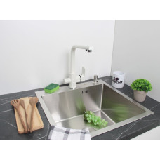 Смеситель с питьевым краном WISENT W4054-3-18 Смеситель с питьевым краном WISENT W4054-3-18