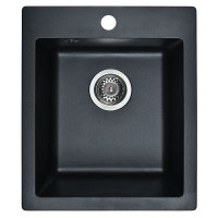 W420-25 WISENT каменная мойка д/кухни, оникс (БЕЗ СИФОНА) W420-25 WISENT каменная мойка д/кухни, оникс (БЕЗ СИФОНА)