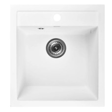 W450-28 WISENT каменная мойка д/кухни, вайт (БЕЗ СИФОНА) W450-28 WISENT каменная мойка д/кухни, вайт (БЕЗ СИФОНА)