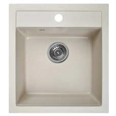 W450-30 WISENT каменная мойка д/кухни, крем (БЕЗ СИФОНА) W450-30 WISENT каменная мойка д/кухни, крем (БЕЗ СИФОНА)