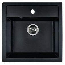 W510-26 WISENT каменная мойка д/кухни, антрацит (БЕЗ СИФОНА) W510-26 WISENT каменная мойка д/кухни, антрацит (БЕЗ СИФОНА)