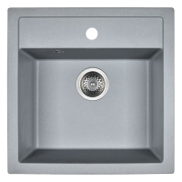 W510-29 WISENT каменная мойка д/кухни, грей (БЕЗ СИФОНА) W510-29 WISENT каменная мойка д/кухни, грей (БЕЗ СИФОНА)