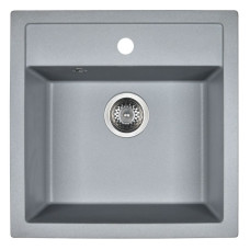 W510-29 WISENT каменная мойка д/кухни, грей (БЕЗ СИФОНА) W510-29 WISENT каменная мойка д/кухни, грей (БЕЗ СИФОНА)