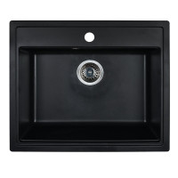 W600-25 WISENT каменная мойка д/кухни, оникс (БЕЗ СИФОНА) W600-25 WISENT каменная мойка д/кухни, оникс (БЕЗ СИФОНА)