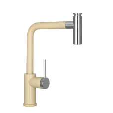 W6055-21 Смеситель для кухни с выдв. лейкой,белый  W6055-21 Смеситель для кухни с выдв. лейкой,белый