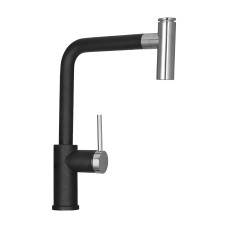 W6055-25 Смеситель для кухни с выдв. лейкой,белый  W6055-25 Смеситель для кухни с выдв. лейкой,белый