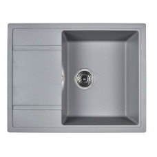 Мойка кухонная WISENT W650-29, искусств.гранит, цвет Грей, 650х510 Мойка кухонная WISENT W650-29, искусств.гранит, цвет Грей, 650х510