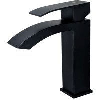 W71017B Смеситель для умывальника черный W71017B Смеситель для умывальника черный