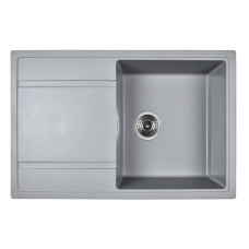 Мойка кухонная WISENT W780-29, искусств.гранит, цвет Грей, 780x510 Мойка кухонная WISENT W780-29, искусств.гранит, цвет Грей, 780x510