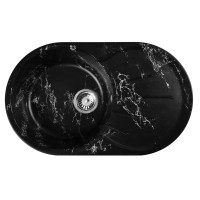 Мойка для кухни WA02-11 WISENT,из искуственного камня,мрамор чёрно-белый (БЕЗ СИФОНА) Мойка для кухни WA02-11 WISENT,из искуственного камня,мрамор чёрно-белый (БЕЗ СИФОНА)