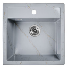 Мойка для кухни WA11-15 WISENT,из искуственного камня,мрамор (БЕЗ СИФОНА) Мойка для кухни WA11-15 WISENT,из искуственного камня,мрамор (БЕЗ СИФОНА)