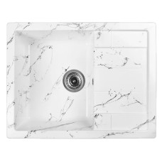 Мойка для кухни WB22-12 WISENT,из искуственного камня,мрамор бело-чёрный(БЕЗ СИФОНА) Мойка для кухни WB22-12 WISENT,из искуственного камня,мрамор бело-чёрный(БЕЗ СИФОНА)