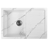 Мойка для кухни WB27-12 WISENT,из искуственного камня,мрамор бело-чёрный(БЕЗ СИФОНА) Мойка для кухни WB27-12 WISENT,из искуственного камня,мрамор бело-чёрный(БЕЗ СИФОНА)