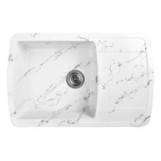 Мойка для кухни WB29-12 WISENT,из искуственного камня,мрамор бело-чёрный(БЕЗ СИФОНА) Мойка для кухни WB29-12 WISENT,из искуственного камня,мрамор бело-чёрный(БЕЗ СИФОНА)