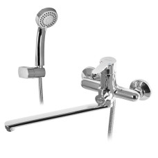 WG2203 Смеситель для ванной однорычажный и душа длинный излив WIZENT WG2203 Смеситель для ванной однорычажный и душа длинный излив WIZENT