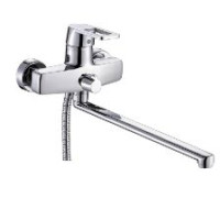 WP2230 Смеситель для ванной однорычажный, длинный излив WISENT WP2230 Смеситель для ванной однорычажный, длинный излив WISENT