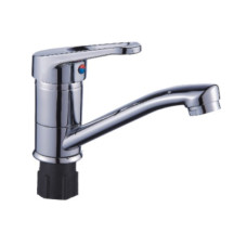 WP45028 Смеситель для умывальника на гайке, поворотный излив, WISENT WP45028 Смеситель для умывальника на гайке, поворотный излив, WISENT