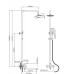 WP735-003-2 WISENT Душевая система с смесителем и тропическим душем WP735-003-2 WISENT Душевая система с смесителем и тропическим душем