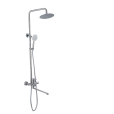 WP735-003-2 WISENT Душевая система с смесителем и тропическим душем WP735-003-2 WISENT Душевая система с смесителем и тропическим душем