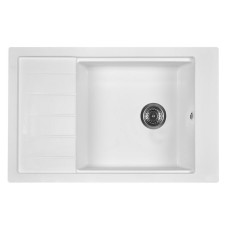 Мойка кухонная WISENT WP780-28, искусств.гранит, цвет Вайт, 780x510 Мойка кухонная WISENT WP780-28, искусств.гранит, цвет Вайт, 780x510