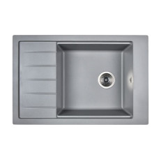 Мойка кухонная WISENT WP780-29, искусств.гранит, цвет Грей, 780x510 Мойка кухонная WISENT WP780-29, искусств.гранит, цвет Грей, 780x510