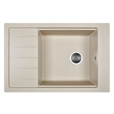 Мойка кухонная WISENT WP780-30, искусств.гранит, цвет Крем, 780x510 Мойка кухонная WISENT WP780-30, искусств.гранит, цвет Крем, 780x510