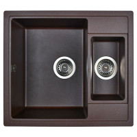 Мойка кухонная WISENT WQ580-27, искусств.гранит, цвет Кофе, 580x510 Мойка кухонная WISENT WQ580-27, искусств.гранит, цвет Кофе, 580x510