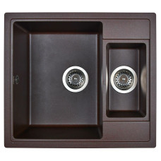 Мойка кухонная WISENT WQ580-27, искусств.гранит, цвет Кофе, 580x510 Мойка кухонная WISENT WQ580-27, искусств.гранит, цвет Кофе, 580x510