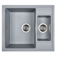Мойка кухонная WISENT WQ580-29, искусств.гранит, цвет Грей, 580x510 Мойка кухонная WISENT WQ580-29, искусств.гранит, цвет Грей, 580x510