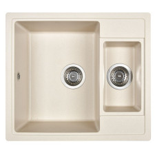 Мойка кухонная WISENT WQ580-30, искусств.гранит, цвет Крем, 580x510 Мойка кухонная WISENT WQ580-30, искусств.гранит, цвет Крем, 580x510