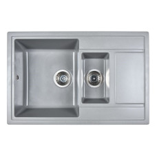 Мойка кухонная WISENT WQ780-29, искусств.гранит, цвет Грей, 780x510 Мойка кухонная WISENT WQ780-29, искусств.гранит, цвет Грей, 780x510