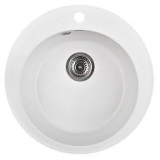 Мойка кухонная WISENT WR480-28, искусств.гранит, цвет Вайт, 475х475 Мойка кухонная WISENT WR480-28, искусств.гранит, цвет Вайт, 475х475