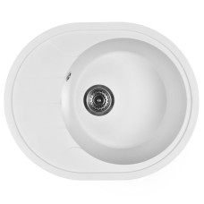 Мойка кухонная WISENT WR620-28, искусств.гранит, цвет Вайт, 620х500 Мойка кухонная WISENT WR620-28, искусств.гранит, цвет Вайт, 620х500