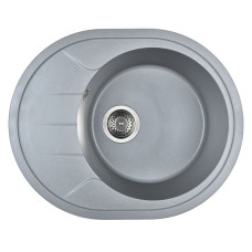 Мойка кухонная WISENT WR620-29, искусств.гранит, цвет Грей, 620х500 Мойка кухонная WISENT WR620-29, искусств.гранит, цвет Грей, 620х500