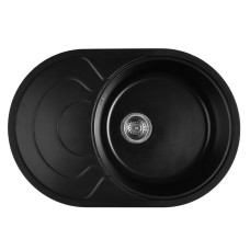 Мойка кухонная WISENT WR760-25, искусств.гранит, цвет Антрацит, 760х510 Мойка кухонная WISENT WR760-25, искусств.гранит, цвет Антрацит, 760х510