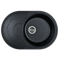 WR760-26 WISENT каменная мойка д/кухни, антрацит (БЕЗ СИФОНА) WR760-26 WISENT каменная мойка д/кухни, антрацит (БЕЗ СИФОНА)