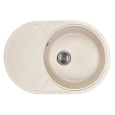 Мойка кухонная WISENT WR760-30, искусств.гранит, цвет Крем, 760х510 Мойка кухонная WISENT WR760-30, искусств.гранит, цвет Крем, 760х510